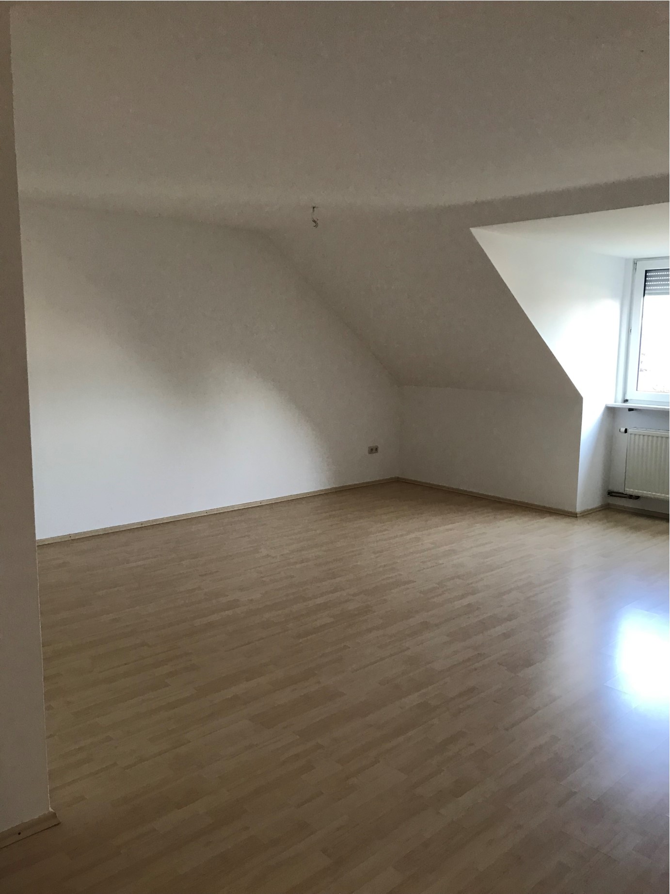 Wohnzimmer und Gaube